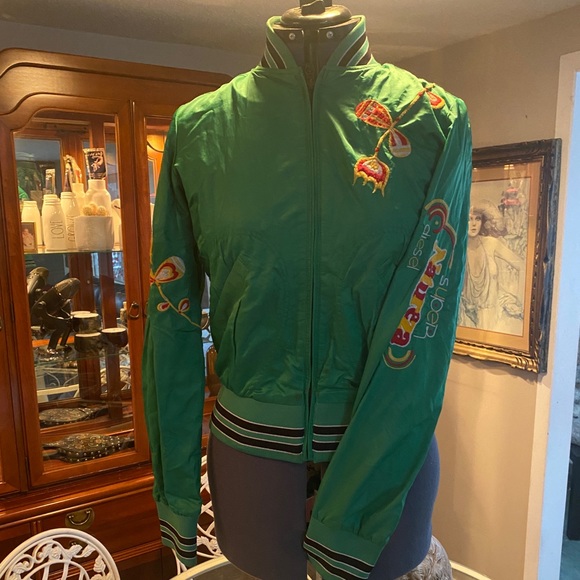 Green Diesel bomber jacket M - Picture 3 of 5